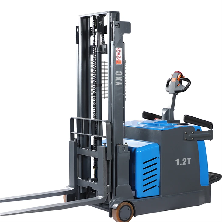 counterbalance pallet stacker