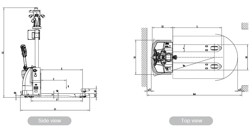 2D Automatic transport vehicle
