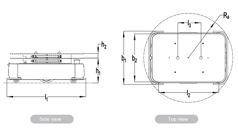 2D Counterbalance Stacking AGV