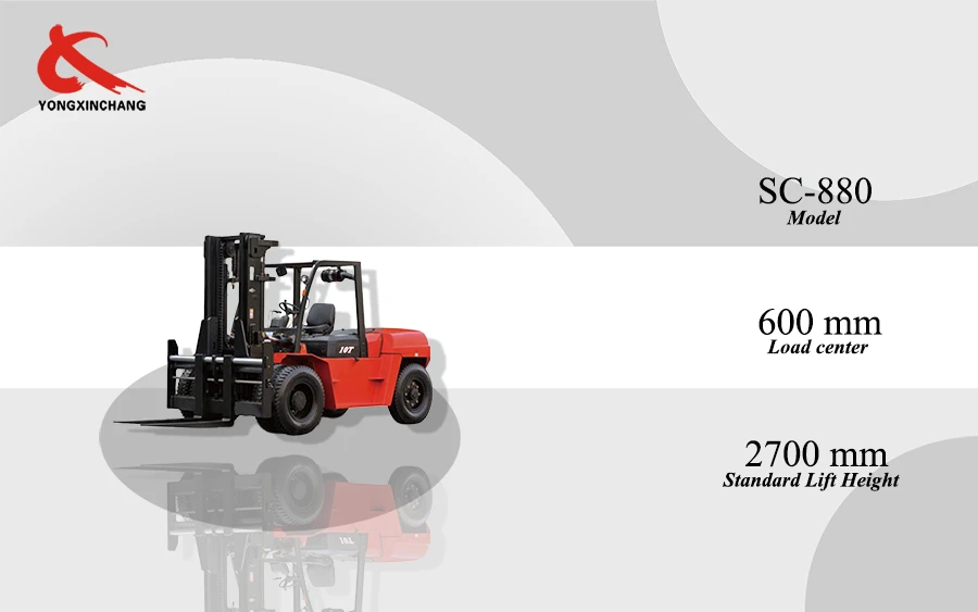 10 ton diesel forklift introduction