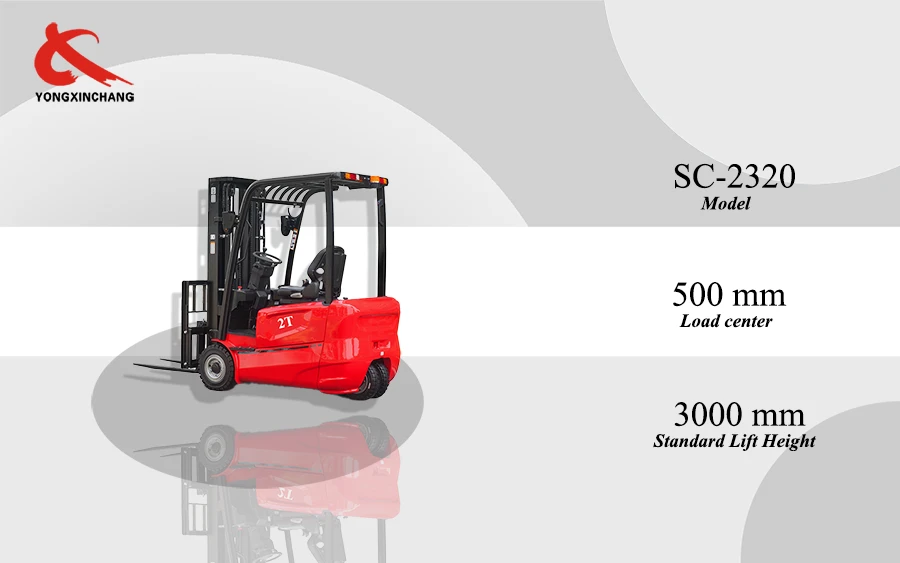2 ton 3 point Electric Forklift introduction