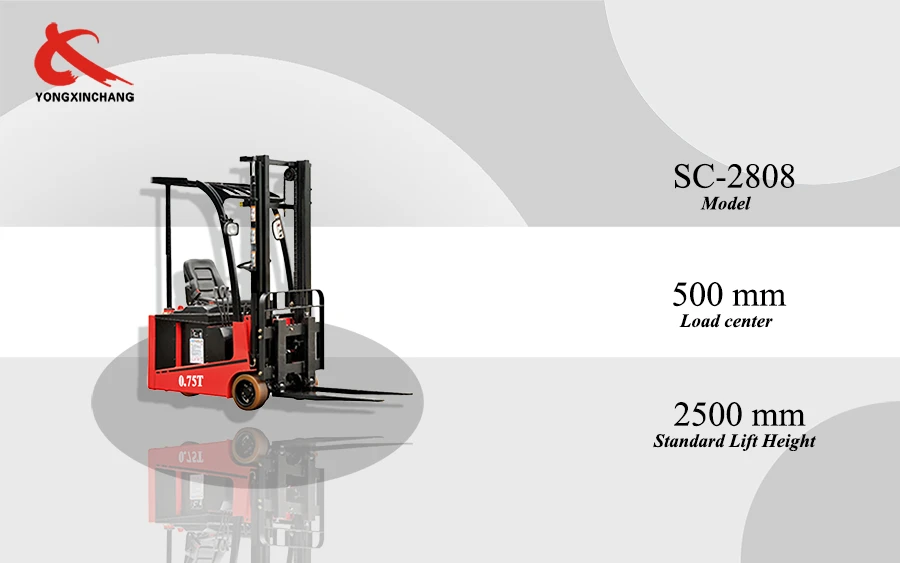 075 ton Mini 3 point Electric Forklift introduction