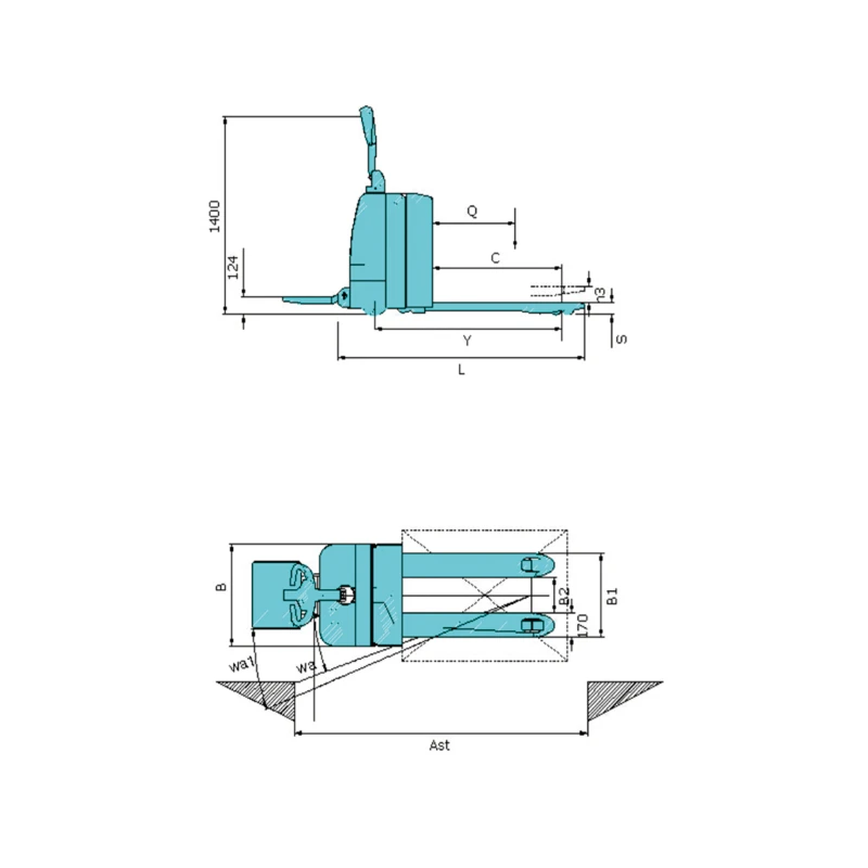 2D Pallet Truck