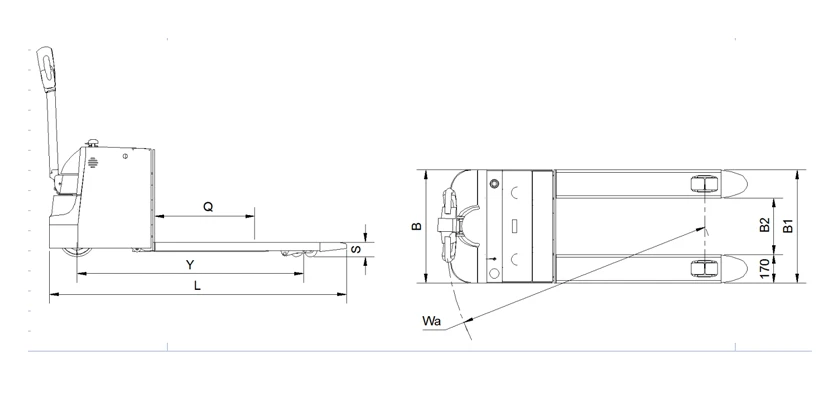 2D Pallet truck 2D Pallet truck