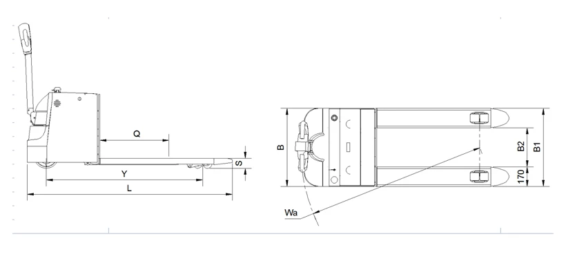 2D pallet truck