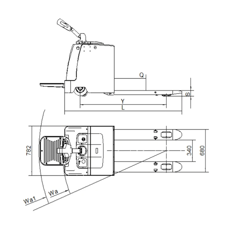 2D pallet jack 2D pallet jack